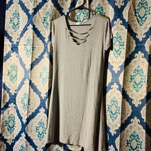 Ace fashion gray T-shirt dress 3/$20